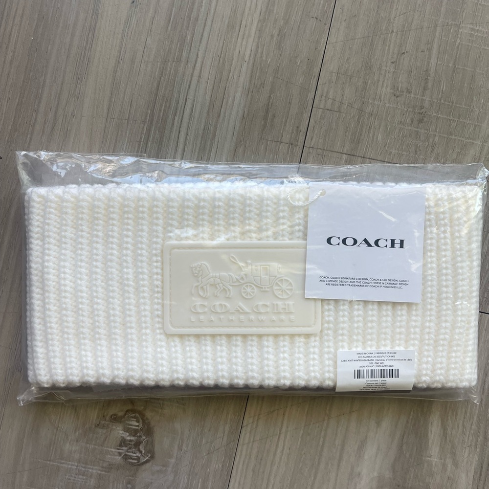 Coach headband